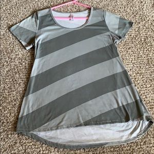 Striped Lularoe Classic Tee